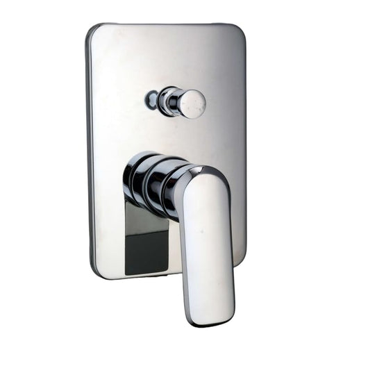 IMPALLI Miscelatore Doccia A Incasso Due Vie Con Deviatore Doccia Miscelatore Per Doccia Piastra Quadrata Finitura Cromata Miscelatore Da Doccia Serie HH