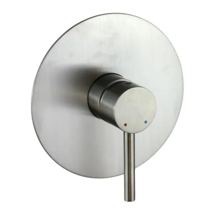 IMPALLI Miscelatore Doccia A incasso A Una Via Con Box Facile Installazione Miscelatore Per Doccia In Acciaio 316 Miscelatore Da Doccia Con Cartuccia Da 35 Mm Inclusa