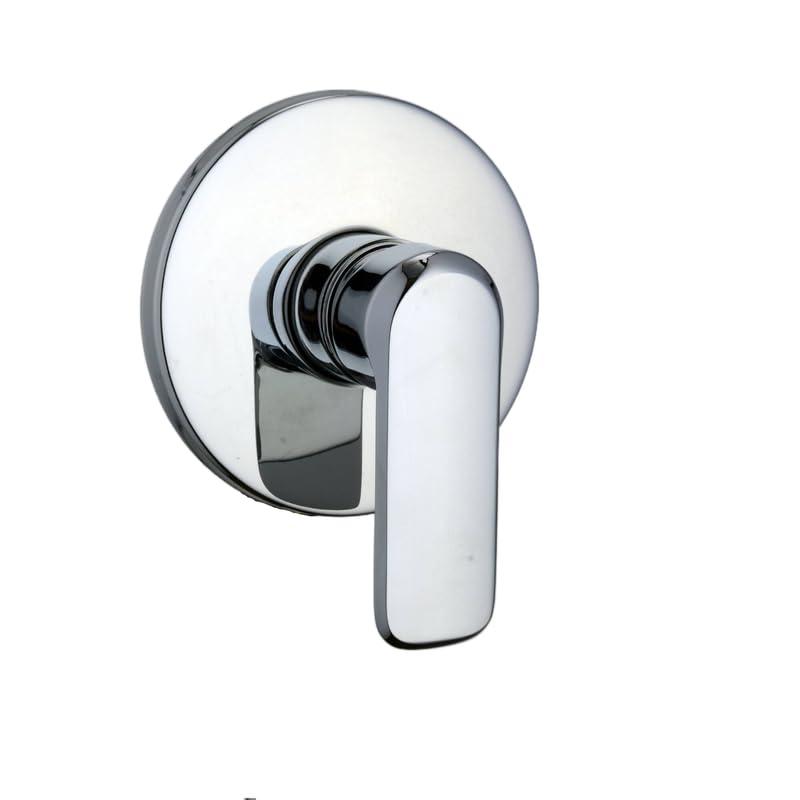 IMPALLI Miscelatore Doccia A Incasso Miscelatore Per Doccia Una Via Con Deviatore Doccia Piastra Rotonda Miscelatore Da Doccia Serie HH (CROMO)