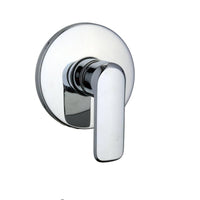 IMPALLI Miscelatore Doccia A Incasso Miscelatore Per Doccia Una Via Con Deviatore Doccia Piastra Rotonda Miscelatore Da Doccia Serie HH (CROMO)