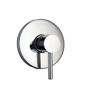 IMPALLI Miscelatore Doccia A Incasso Miscelatore Per Doccia Una Via Miscelatore A Muro Piastra Tonda Serie MM (CROMO)