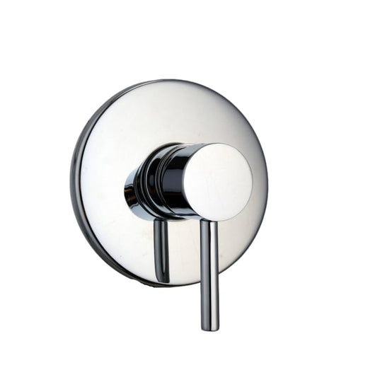 IMPALLI Miscelatore Doccia A Incasso Miscelatore Per Doccia Una Via Miscelatore A Muro Piastra Tonda Serie MM (CROMO)