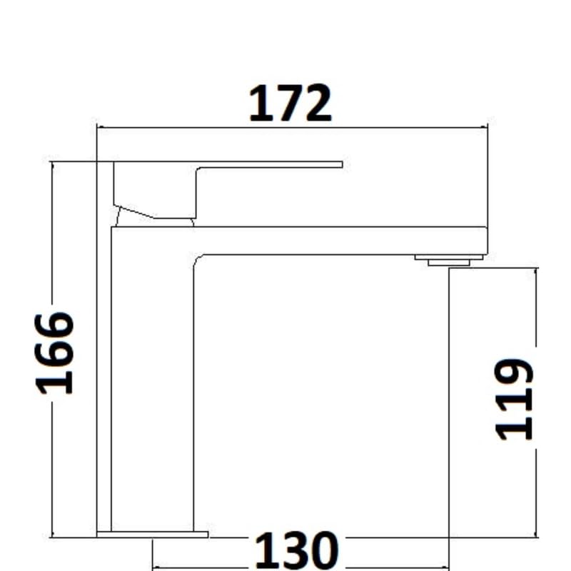 IMPALLI Miscelatore Lavabo Bagno Finitura Cromo Rubinetto Bagno Lavabo Completo Di Piletta Click Clack 1'' 1/4 E Troppo Pieno Miscelatore Bagno Lavabo Serie 18