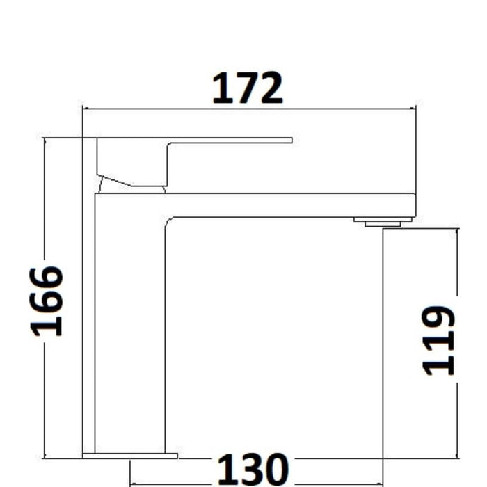 IMPALLI Miscelatore Lavabo Bagno Finitura Cromo Rubinetto Bagno Lavabo Completo Di Piletta Click Clack 1'' 1/4 E Troppo Pieno Miscelatore Bagno Lavabo Serie 18