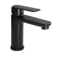 IMPALLI Miscelatore Lavabo Bagno Completo Di Piletta Pop Up1'' 1/4 E Flessibili Rubinetto Bagno Lavabo 150X150 Mm Miscelatore Bagno Lavabo Serie HH (NERO OPACO)