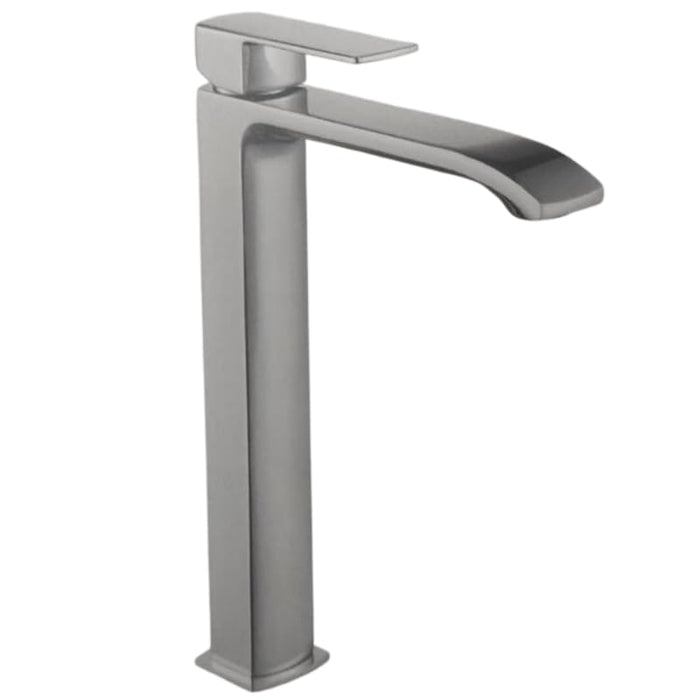 IMPALLI Miscelatore Lavabo Bagno Alto Con Leva Rubinetto Bagno Lavabo Finitura Cromo Con Piletta Click Clack 1'' 1/4 Con Troppo Pieno E Flessibili Inclusi Rubinetto Lavandino Bagno Serie 21/23