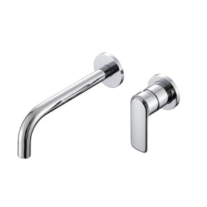 IMPALLI Miscelatore Lavabo Bagno A Incasso Con Deviatore Rubinetto Bagno Lavabo Con Piletta Click Clack 1'' 1/4 Inclusa Miscelatore Bagno Lavabo Serie HH (CROMO)