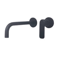IMPALLI Miscelatore Lavabo Bagno A Incasso Con Deviatore Rubinetto Bagno Lavabo Con Piletta Click Clack 1'' 1/4 Inclusa Miscelatore Bagno Lavabo Serie HH (NERO OPACO)