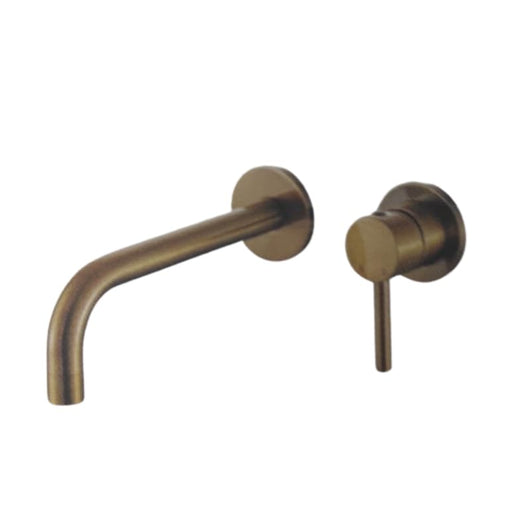 IMPALLI Rubinetto Bagno Lavabo A Incasso Miscelatore Lavabo Bagno Elegante Miscelatore A Muro Serie Mm Con Piletta Click Clack 1'' 1/4 Inclusa Serie MM (OTTONE)