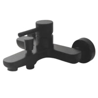 IMPALLI Miscelatore Vasca Da Bagno Completo Di Kit Con Flessibile Supporto E Doccia Multi Getto Doccia Rubinetto Vasca Serie MM (NERO OPACO)
