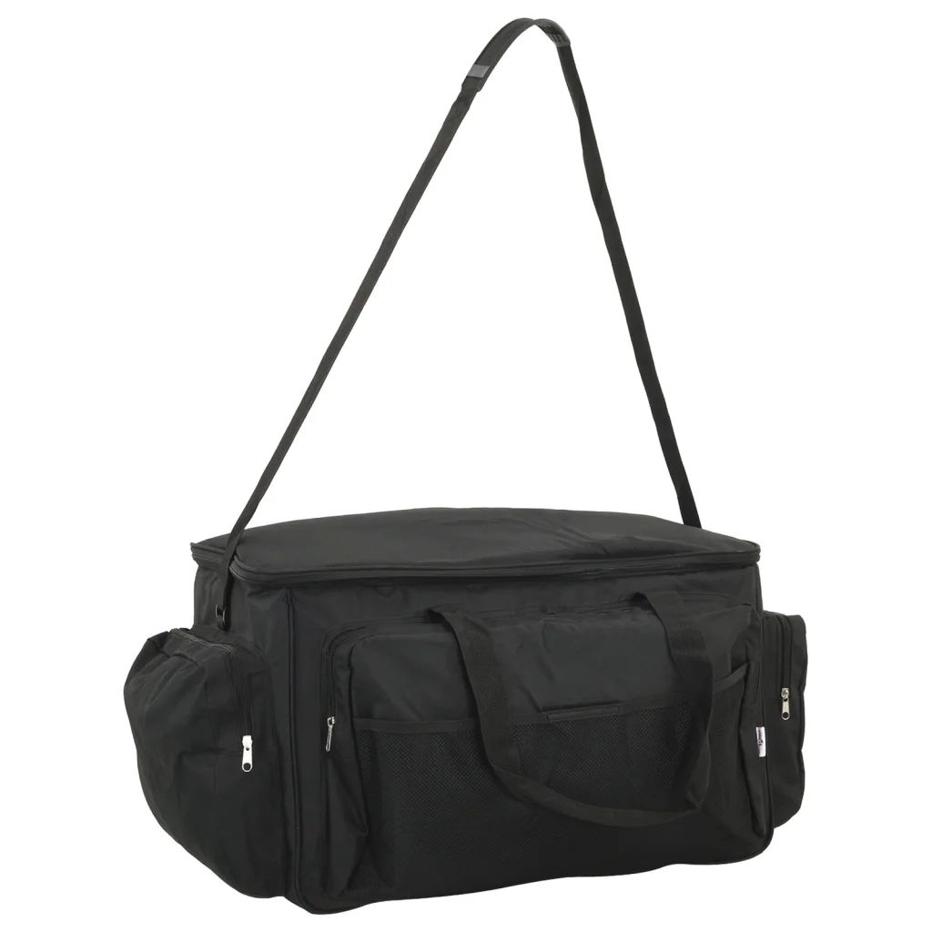 Borsa da Pesca Impermeabile Nera in Tessuto Oxford 4009959