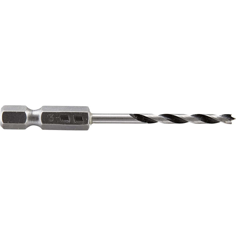 Punta Elicoidale per Legno in Cromo Vanadio Esagonale Wolfcraft Diametro: Ø 6 mm