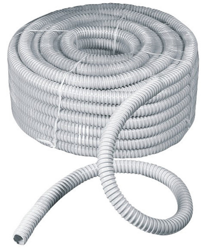 guaina spiralata flessibile grigia rotolo diametro 20mm cod:ferx.11687
