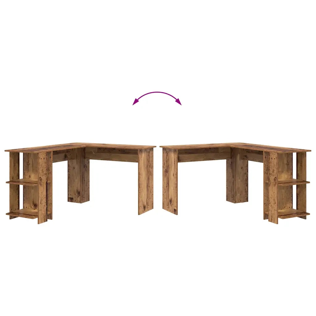 Scrivania ad angolo Legno vecchio 140 x 113,5 x 75 cm 869560