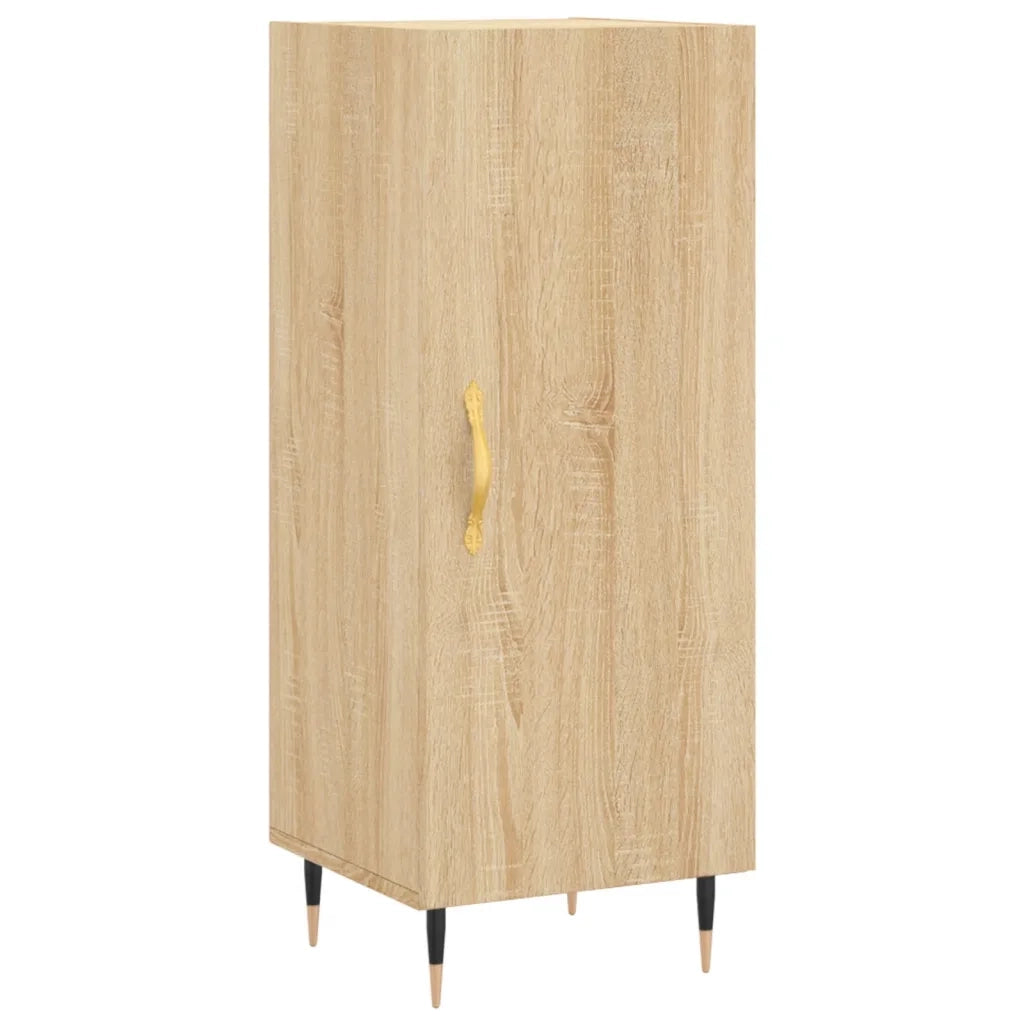 Credenza | Madia | Buffet da pranzo | Armadio da pranzo Rovere Sonoma 34,5x34x180 cm in Legno Multistrato