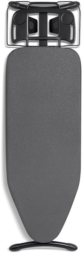 Tavolo da stirare Extra grande 117,5 x 44 cm - Aspirapolvere resistente al calore - Gambe ripiegabili - Struttura stabile - Inclusa base per ferro da stirare a vapore - Tavolo da stirare