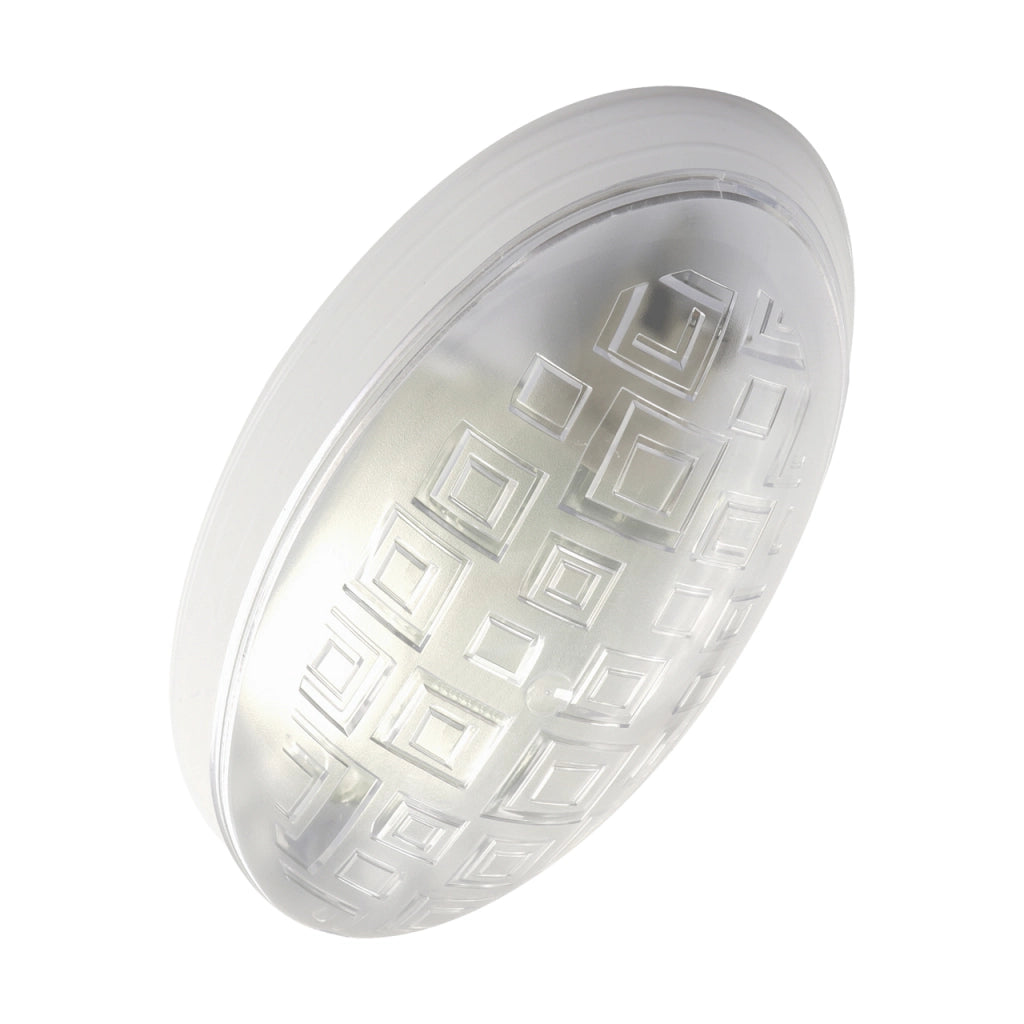 Plafoniera Struhm FLER ovale bianca E27 15W 27x16 cm