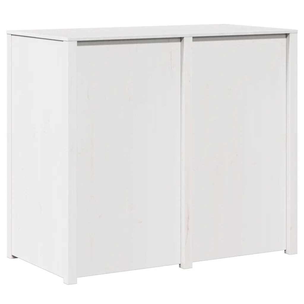 Mobile da cucina-Armadio da cucina Bianco caldo 106 x 55 x 92 cm Pino massello