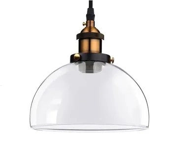 Lampada Da Soffitto Pensile Di Vetro Verto C