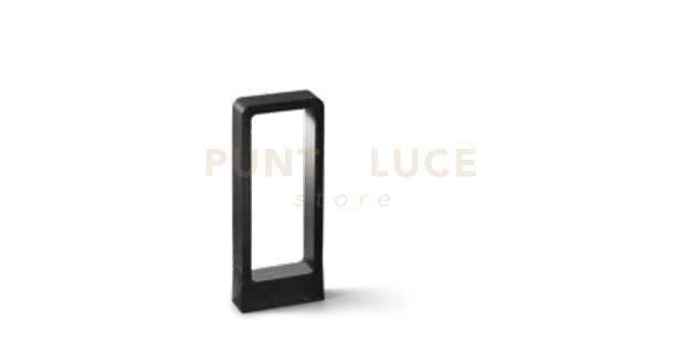 NATURE PALETTO DA STERNO LED 4000K 698LM 12W IP65 NERO H.40CM