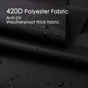 Copriparasole in tessuto 420D Oxford - Resistente ai raggi UV - Impermeabile - Resistente al tempo - Dimensioni 183 x 25 x 35 cm