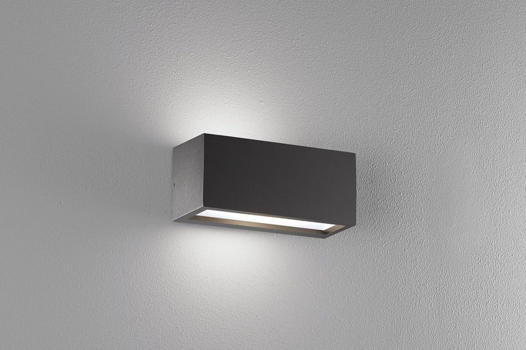 GUAVA Applique LED Biemissione 12W 120°-120° Bianco IP65 3000K - Illuminazione Parete per Esterni Rossini Group