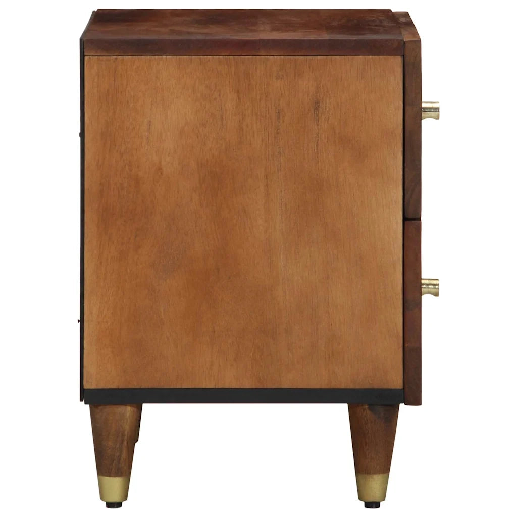 Armadio da Notte con cassetto Marrone miele 40 x 33 x 46 cm 4018734