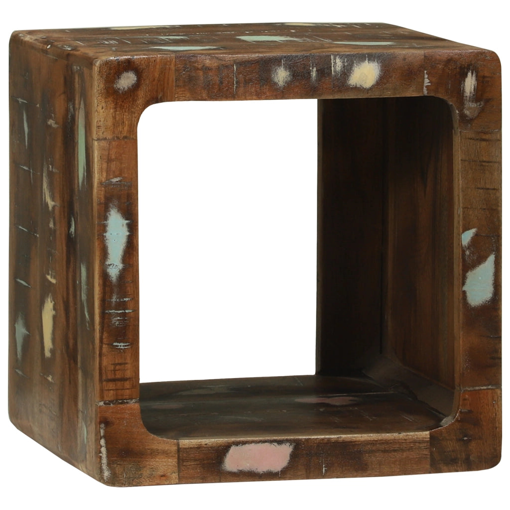UnitÃ  TV 36x36x30 cm Legno Massello Recuperato