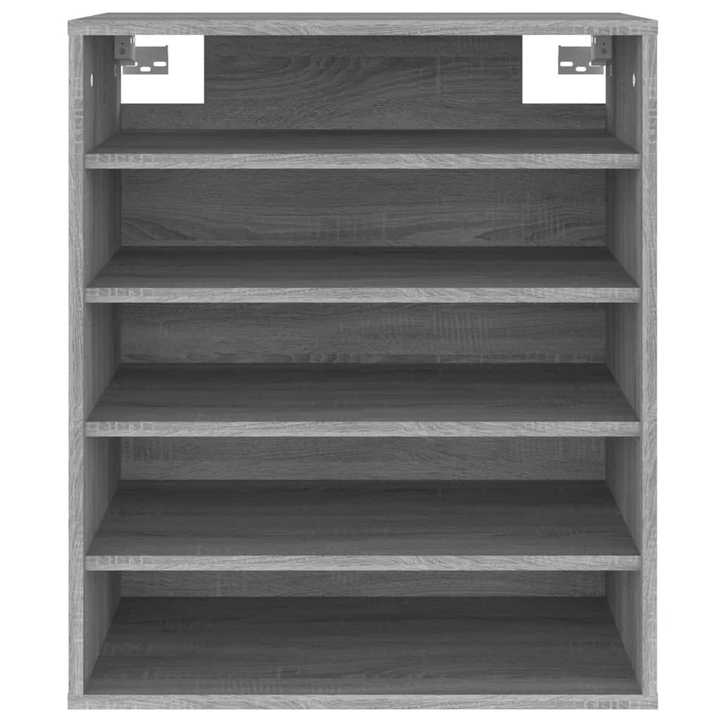 Scarpiera Sonoma 60 x 35 x 70 cm in legno ingegnerizzato grigio 02_0043429