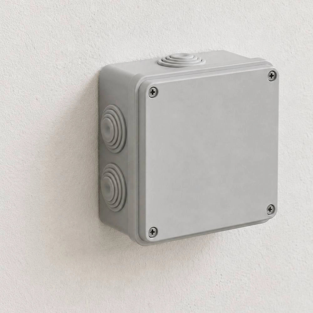 Cassetta di derivazione stagna per impianti elettrici *** dimensioni 100 x 100 x 50 millimetri, confezione 1
