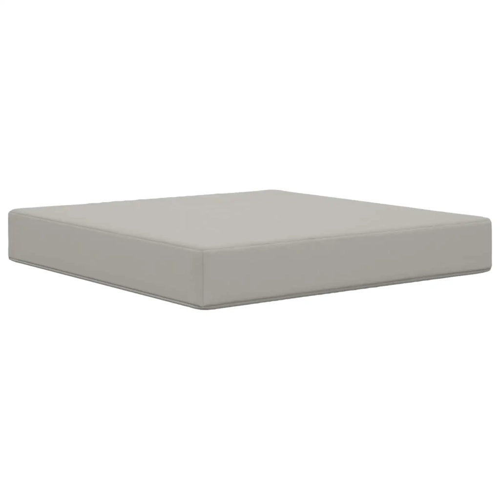 Cuscino per divano da esterno 3 pcs Grigio Poliestere