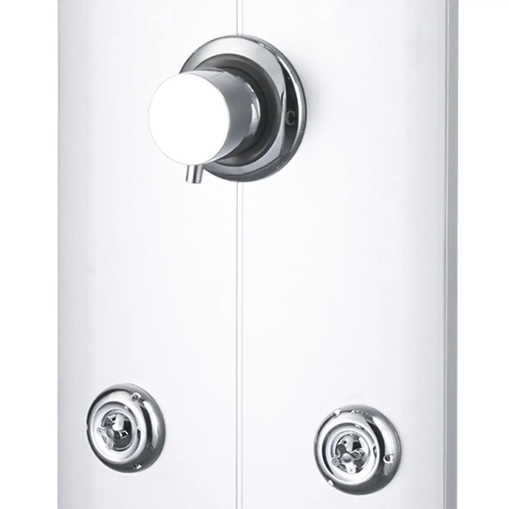 Pannello Doccia 25x43x110 cm Argento CFW2144033