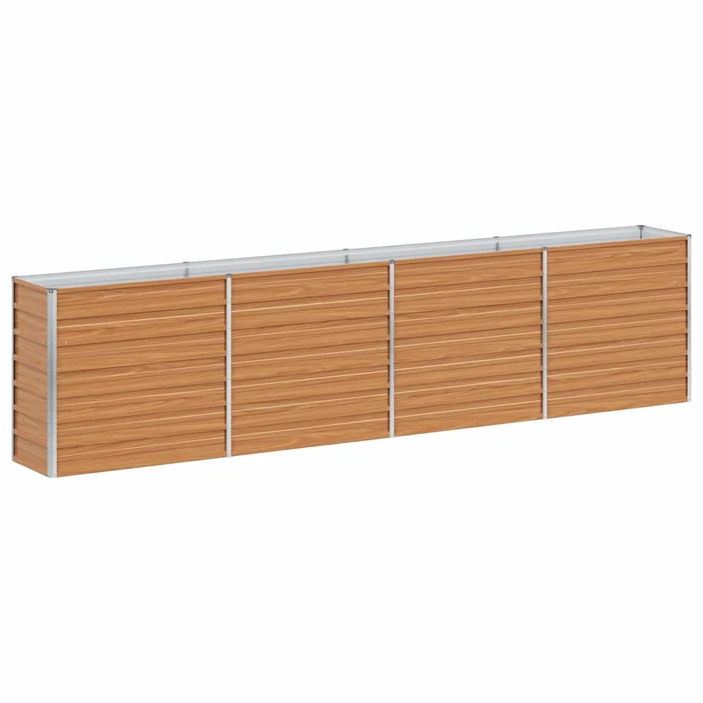 Letto rialzato da giardino Marrone Chiaro 320 x 40 x 77 cm 42017332