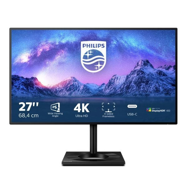 Philips 279c9/00 monitor pc 68,6 cm (27") 3840 x 2160 pixel 4k ultra hd led nero
