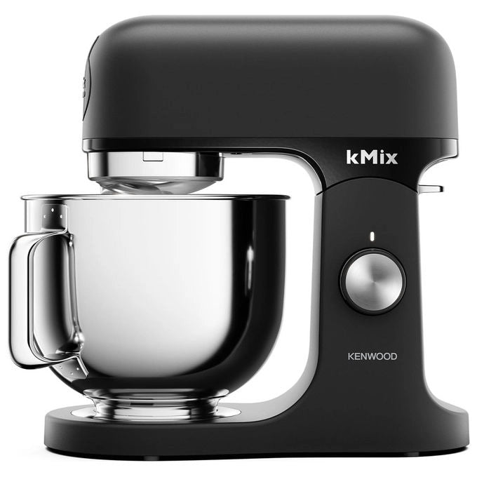 Kenwood impastatrice planetaria kMix KMX751ABK, 1000 W, ciotola 5 litri inox, 6 velocita', movimento planetario, nera