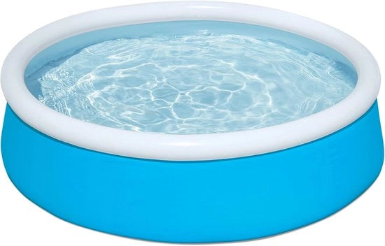 Rond opblaasbaar kinderzwembad voor peuters - 1,52 m x 38 cm buitenzwembad