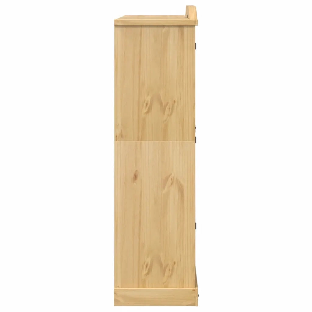 Armadio Corona 151,5x52x186 cm in Legno Massello di Pino 4012160