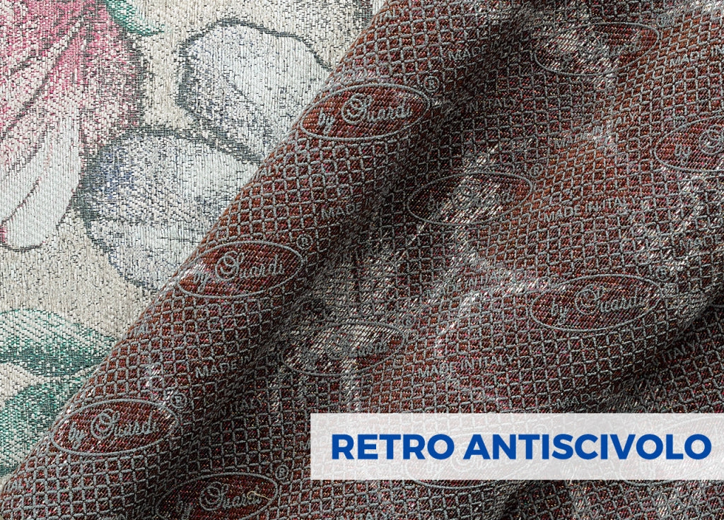 Tappeto Salotto Velour Antiscivolo Disegno Asturia By Suardi - 85x150 - Multicolor