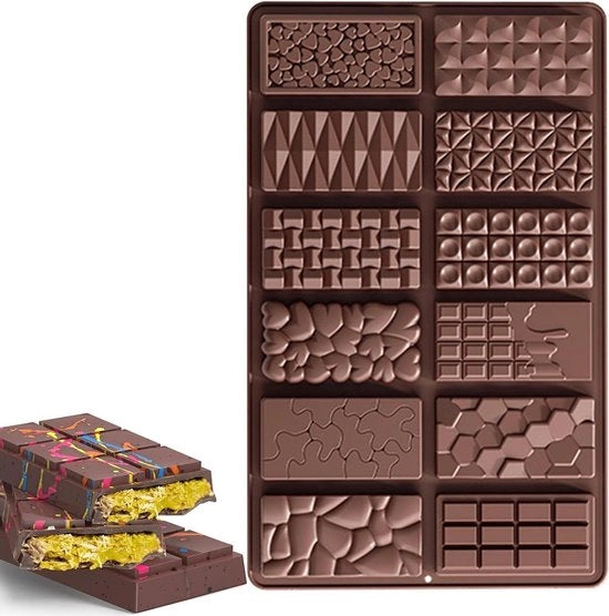 Silicone Chocolatiera, Forme di Cioccolatini e Forme di Cioccolatini in forma di Dubaï