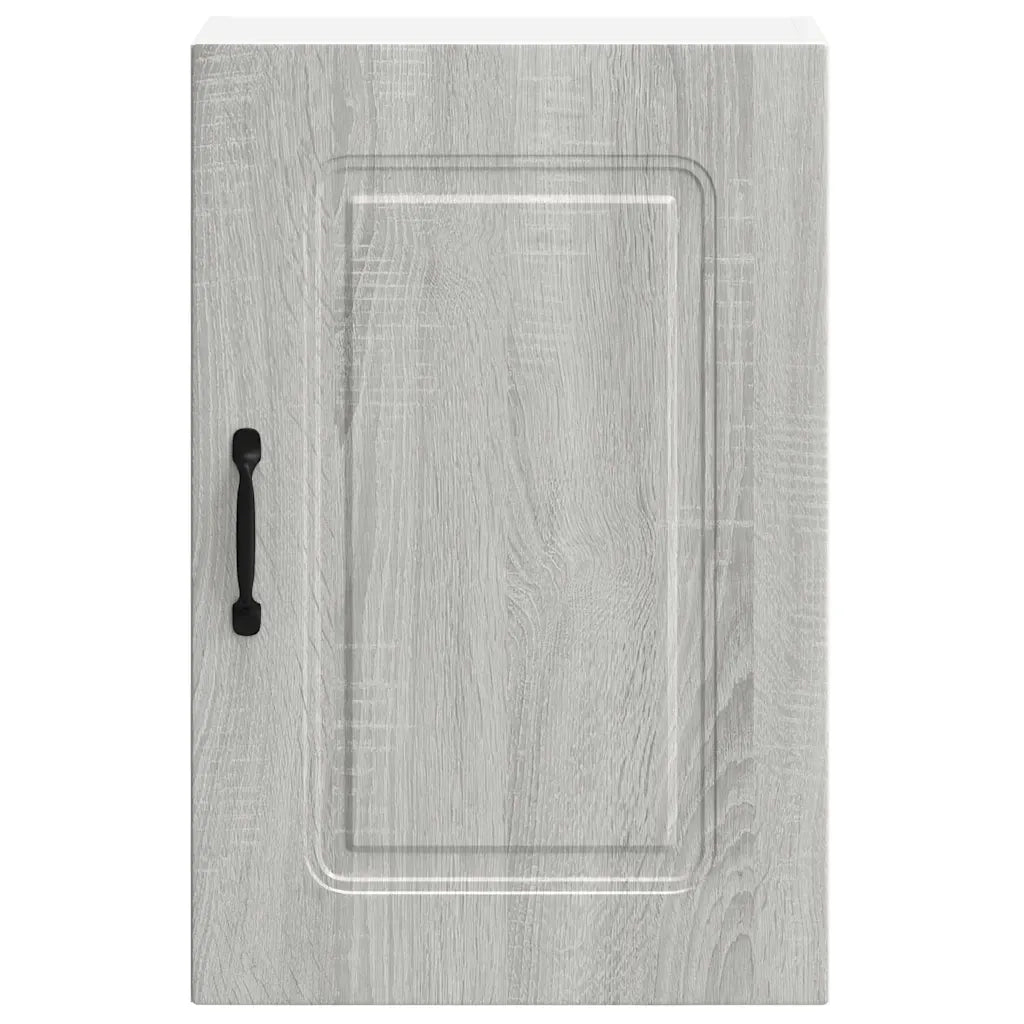 Pensile da Cucina-Mobile Cucina da Parete Kalmar Grigio Sonoma in Legno Multistrato 304885