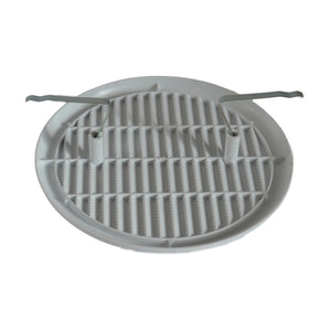 GRIGLIA DI AERAZIONE TONDA CON ZANCA 160 CM