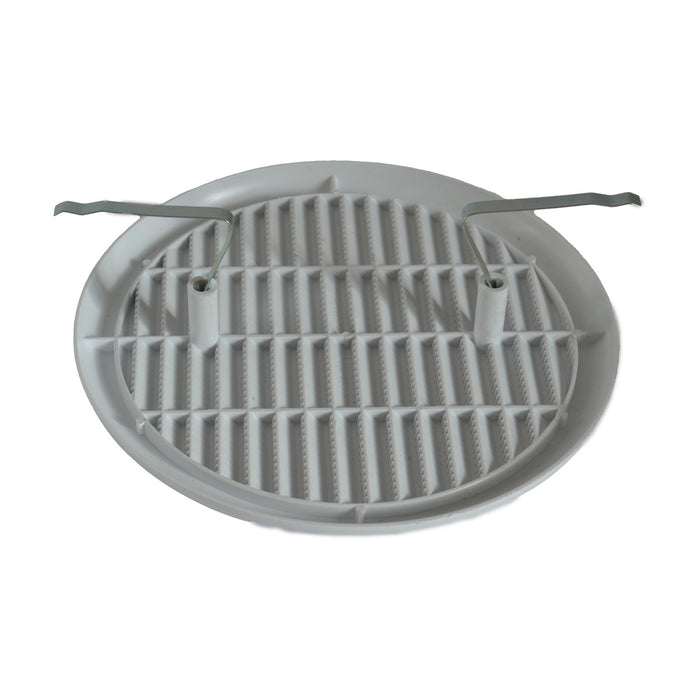 GRIGLIA DI AERAZIONE TONDA CON ZANCA 160 CM