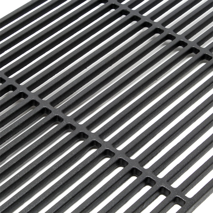 Griglia rettangolare in ghisa 67 x 40 cm per barbecue a carbone e a gas