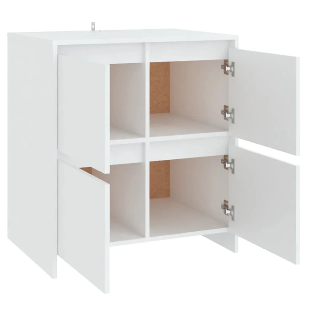 Buffet credenza cassettiera armadio mobile contenitore organizer per cucina soggiorno salotto 70 x 41 x 75 cm legno ingegnerizzato bianco 02_0030497