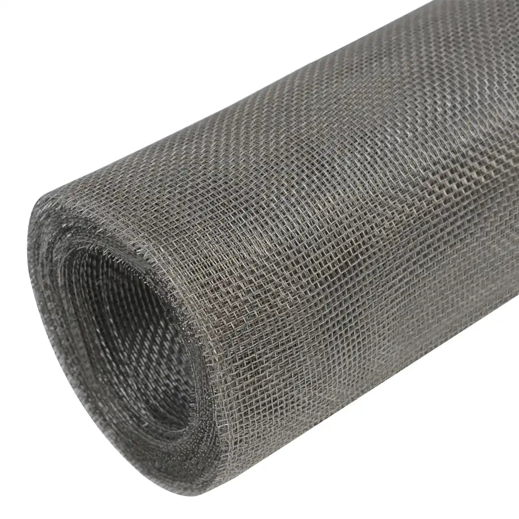 Recinzione in Rete in Acciaio Inossidabile 100x1000 cm Argento