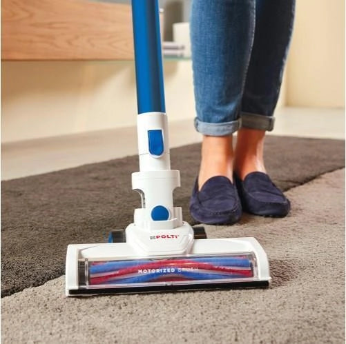 Polti forzaspira slim sr90b plus scopa elettrica ricaricabile senza fili blu e Bianco