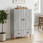 Credenza Grigio Sonoma 66 x 34,5 x 95 cm Legno ingegnerizzato 894211