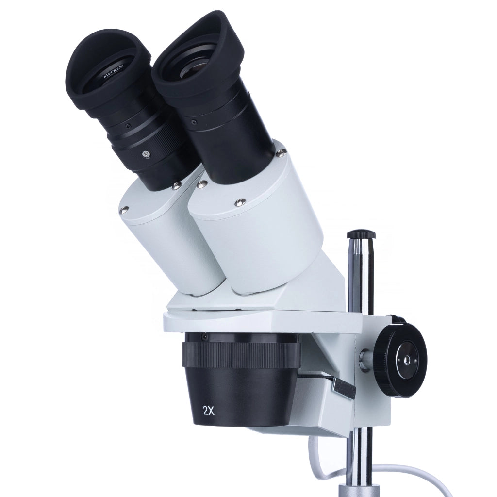 Mikroscopio Stereoscopico Binoculare Mars S MSMS-B-PZPD1 – Testa Rotante 360° | Zoom 10/20x Espandibile a 5/120x