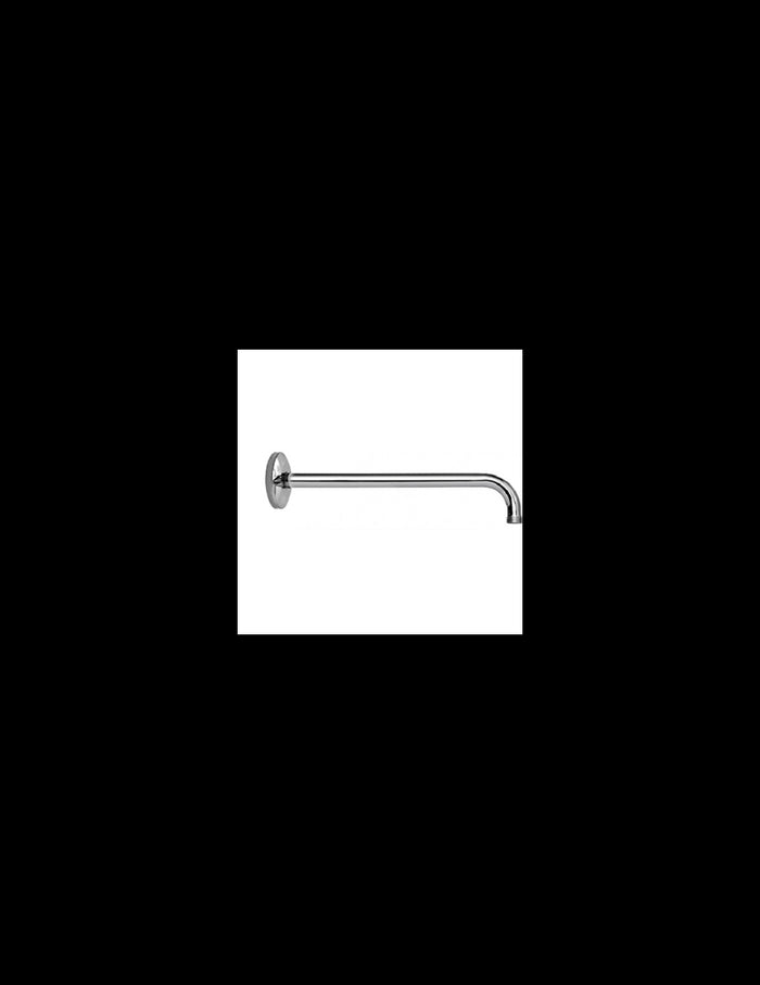 Set doccia con braccio doccia cm 40 e soffione doccia da 40 cm, tutto ottone pesante