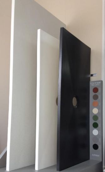 Piatto doccia in ceramica UNIKO alto 3 cm - Azzurra - Misura: 70 x 120 x 3h (bianco corteccia)